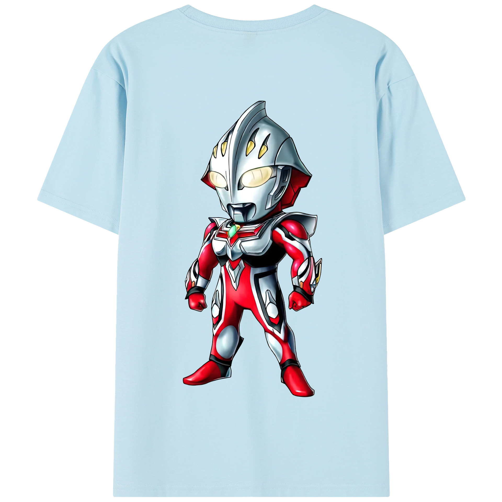 （画像用） ウルトラマン Ultraman 綿100％半袖Tシャツ（背面プリント）